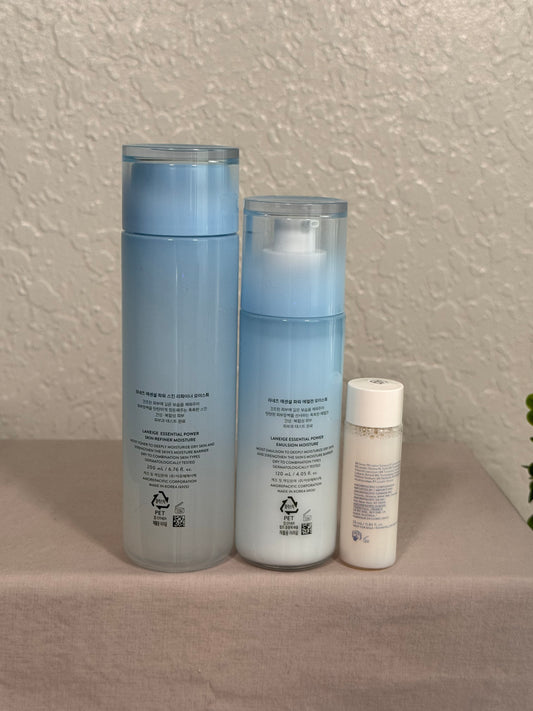 Set idratante essenziale Laniege