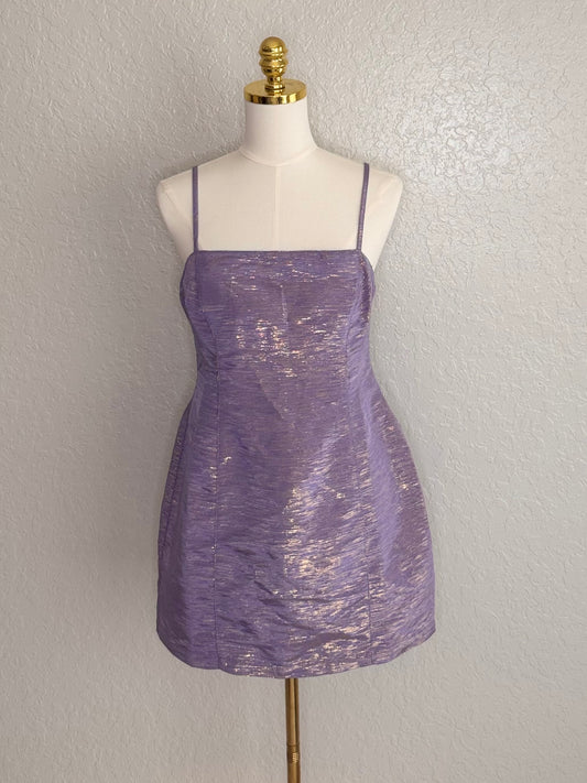 MINKPINK Ila Lurex Mini Dress