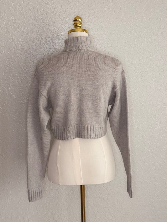 ARITZIA WILFRED FREE Naomi Cropped Wool Sweater XSmall