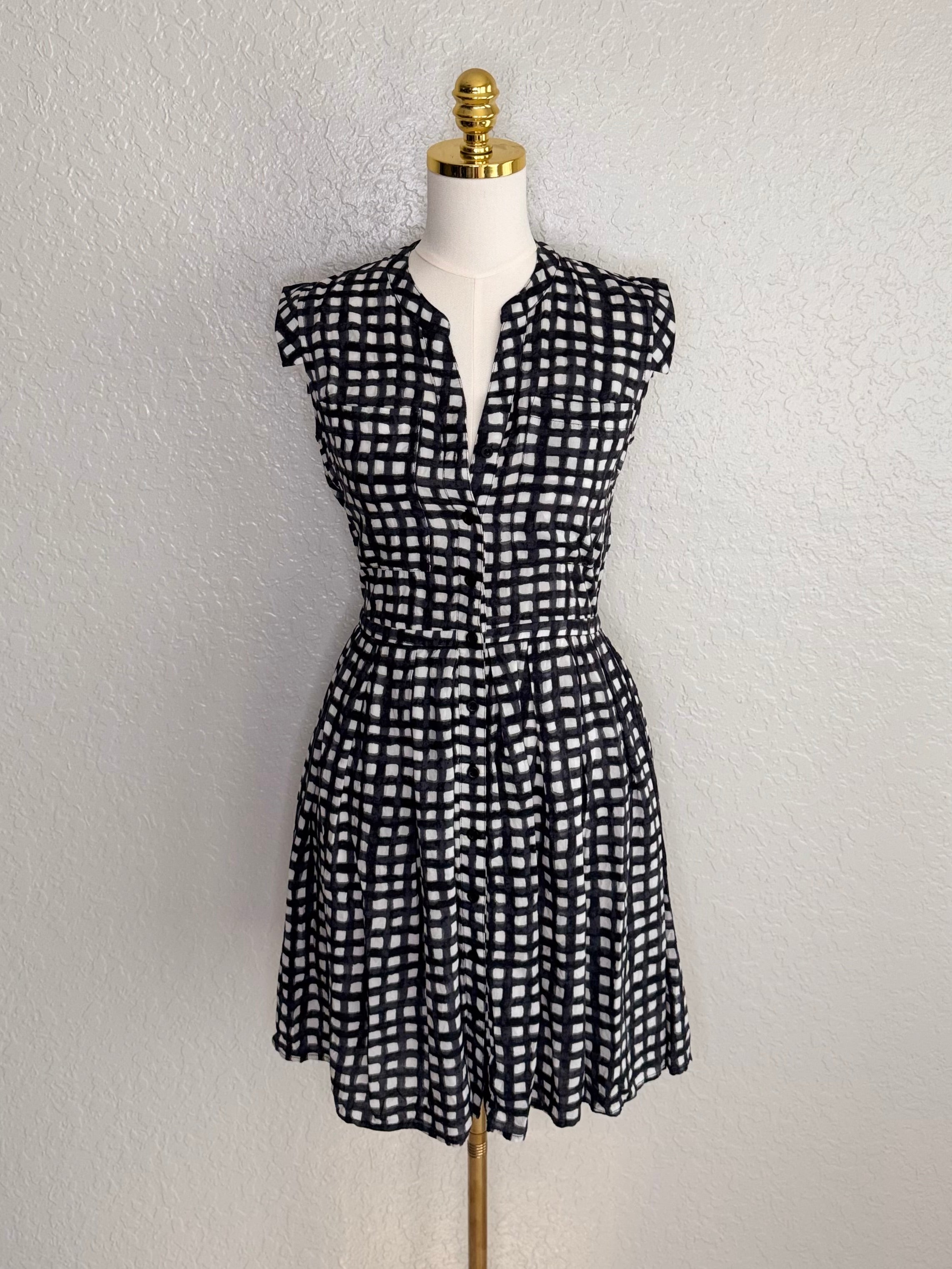 black and white anthropologie dress dress, Size M/L, NEW WITH TAGS! 6% elastane Description Black And White Anthropologie Summer