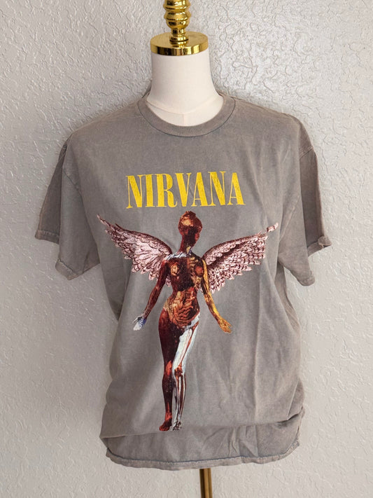 Nirvana Oversized T-Shirt size Small