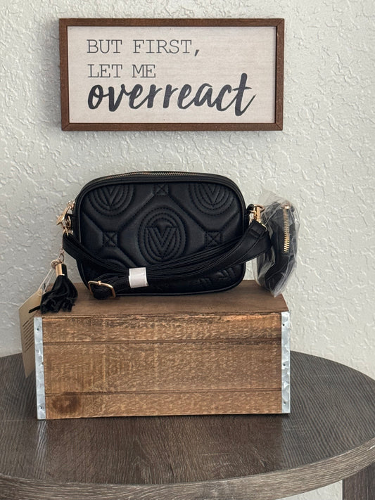 Valentino Orlandi Black Crossbody