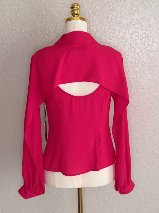 Bailey 44 Siff blouse in fusia
