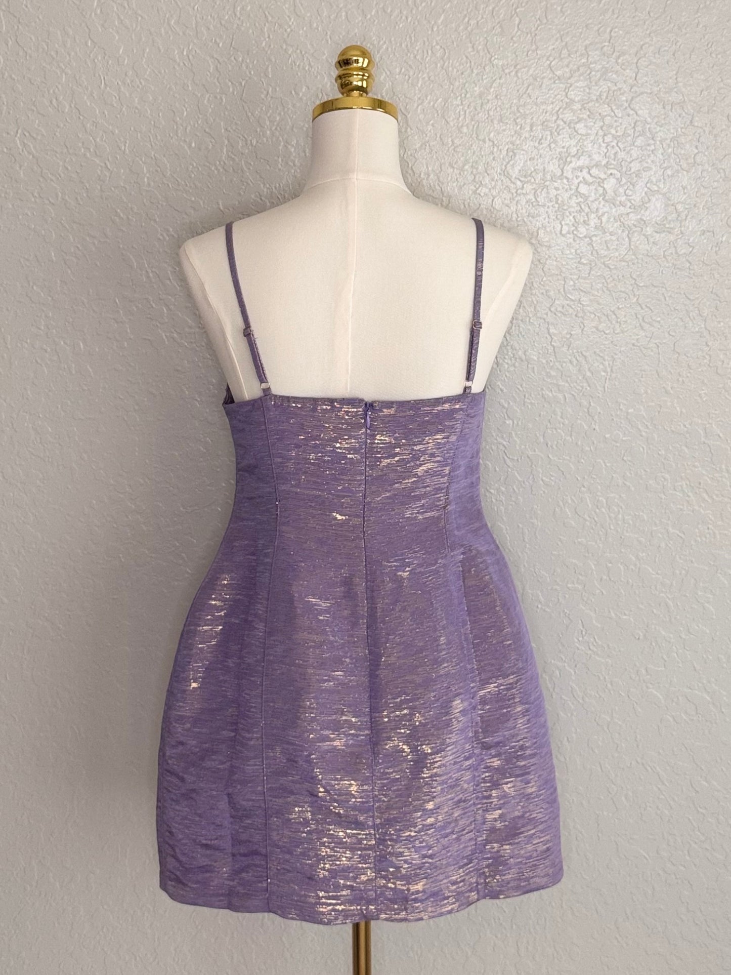 MINKPINK Ila Lurex Mini Dress