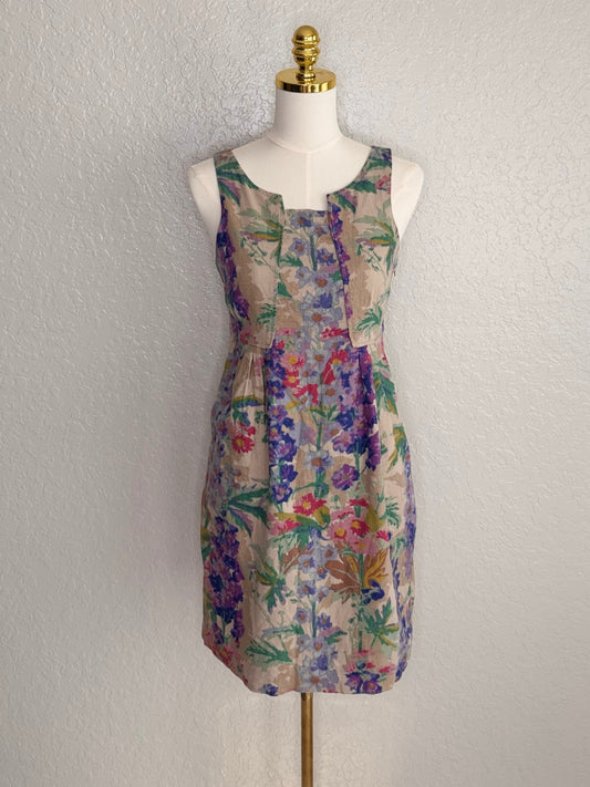 Anthropologie Hyacinth Afternoon Garden Shift Dress