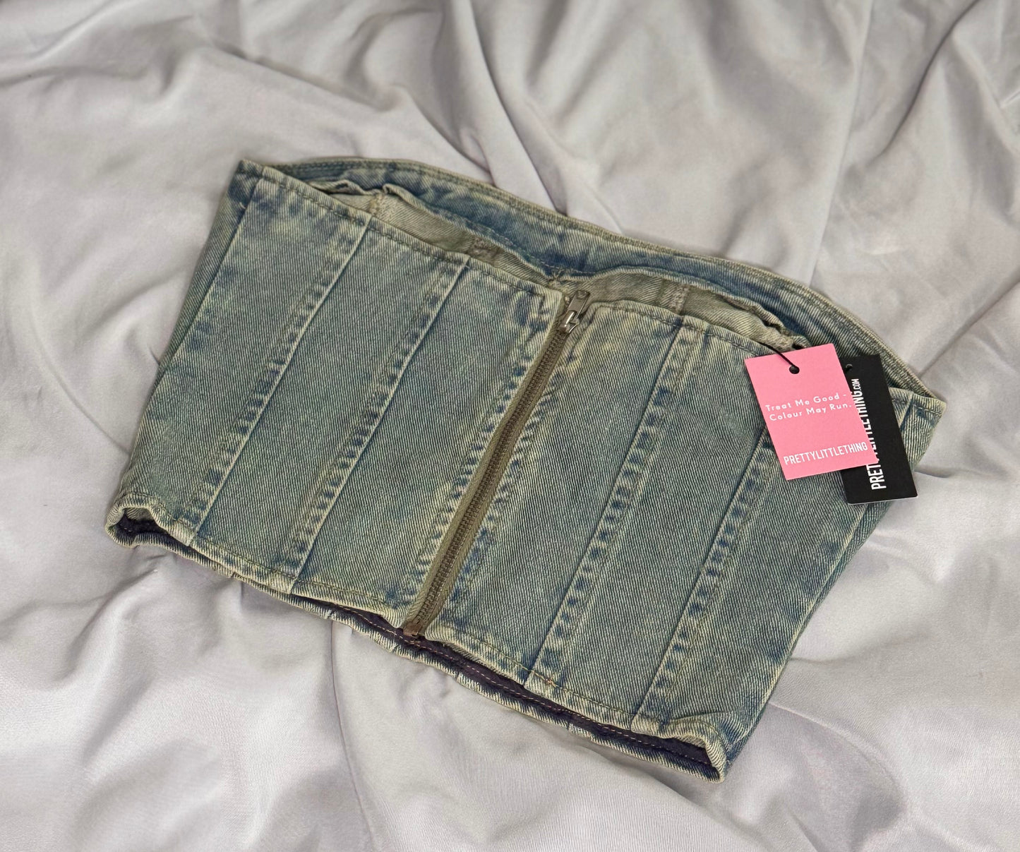 Pretty Little Things Denim Corset